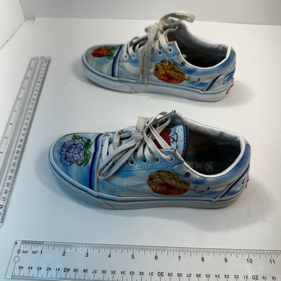 VANS Shoes  6.5 Womens ONE PIECE Anime Old Skool Limited Edition Sneakers - Picture 9 of 10